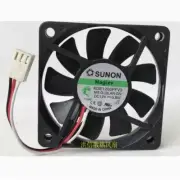Original SUNON 6010 KDE1206PFV3 12V 0.8W Magnetic Suspension Silent Fan