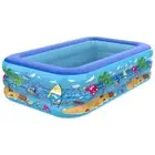 Inflatable Swimming Pools PVC Framed Swimming Pools Cartoon Pattern for Family A