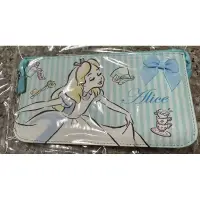 在飛比找蝦皮購物優惠-正版迪士尼公主系列愛麗絲夢遊仙境 手繪橫式手機袋 手機包 手