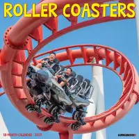 在飛比找博客來優惠-Roller Coasters 2025 12 X 12 W