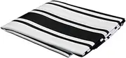 Beaupretty Stripe Pattern Haircut Cape Durable Hair Stylist Gown for Barbers Easy to Clean Wai Cloth Apron for Salon Home Use Comfortable and
