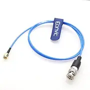 Eonvic Triax 3-Lug TRB Male to SMA Male 1553 Coaxial Cable Double Shielded TRX316 Low-Loss RF BNC Cable for Test Equipment, Antennas, and Communication Systems