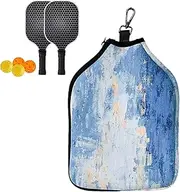 Pickle Ball Paddle Cover - Protective Paddle Cover Racket Cover Sleeve,24x31cm/9x12 Inches Pickle Ball Racket Carrier Holder Case Protector for Most Paddles