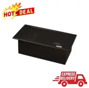 0.23 cu. ft. Steel Floor Safe with Key Lock Drill Resistant, Black NEW