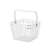 Nordic Desktop Metal Storage Basket Fruit Vegetable Drain Basket Multifunction Organizer Box Cosmetic Holder Sundries Container