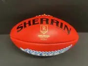 AFL PORT ADELAIDE POWER 150 YEARS SHERRIN OFFICIAL LEATHER FOOTBALL - Boak Wines