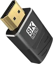 Male to Female Coupler Adapter for Tv Monitor High Compatibility Durable Connector Supports Hdcp for Home Entertainment and Gaming