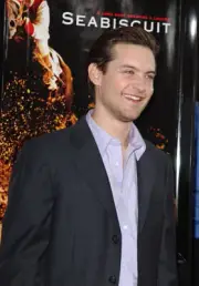 Tobey Maguire at Seabiscuit LA Premiere at Mann's Bruin in LA Cali- Old Photo 15