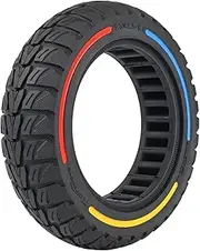 9.5inch Solid Tire Compatible with NIU KQI3 Electric Scooter Honeycomb Tyre Shock Absorber Damping Durable Wheel 9.5x2.50-6.1 Rubber Tires(Color)