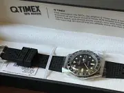 Timex Q Timex Quartz Black Dial Men's Watch TW2V32000