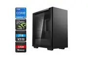 Intel Core i5 12600KF RTX 4060 Ti Black Minimalism Gaming PC, 32GB RAM/2TB SSD [12600KF-RTX4060TI-32G2S-MC110BK-NO]