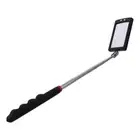 2pcs Stainless steel Diagnostic Tools Light Inspection Mirror 2 Bright LED