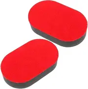 BRIGHTFUFU Tire Cleaning and Wax Applicator Pad Ergonomic Car Washing Tool for Tire Shine Soft Polishing Sponge for Easy Wax Application for Enhanced Longevity