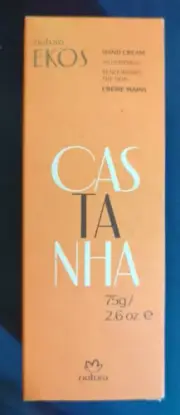 Natura EKOS Castanha Hand Cream 2.6oz 75g Moisture Nourish
