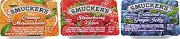 Smucker's Grape Jelly Strawberry & Orange Marmalade 200 Count