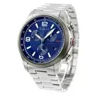 Gucci Men'S Watch Ya126288 G Timeless Quartz Navy X Silver Analog Display