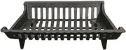 (1) - Panacea Products Corp 5.5m" Black Cast Iron Grate 15418 Fireplace Grates & Andirons