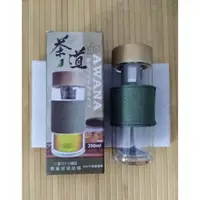 在飛比找蝦皮購物優惠-【泡茶】AWANA 雙層日式濾網玻璃杯 (304不銹鋼濾網)