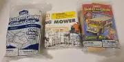 Home Depot Lowes Kids Build Gro Kits GHOUL BUS Tow Truck Riding Mower 3 Kit Lot