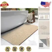 Thin Bath Mat - Super Absorbent, Quick Dry, Non-Slip - Perfect for Any Flooring