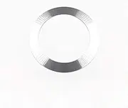 2PCS Replacement UMD Back Door Cover Decorate Rims Steel Silver Ring with Adhesive for PSP 1000 2000 Console