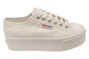 Superga Womens 2790 Platform Comfortable Lace Up Shoes