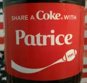 Share A Coke With Patrice 2019 Personalized Coca Cola Bottle