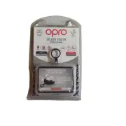 New Opro Silver Youth Superior Fit Mouthguard Level 3 For Up To Age 10 With Case