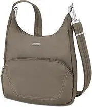 [Travelon] Anti-Theft Classic Essential Messenger Bag, Nutmeg, One Size, Anti-Theft Classic Essential Messenger Bag