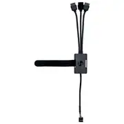 Lian Li USB 2.0 1-to-3 Hub Black