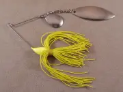 Bass Fishing Lure DR Custom Spinnerbait 3/8 oz. 1 Colorado & 1 Willowleaf Blade