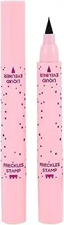 ​Freckle Stamp Pen - Waterproof Faux Freckle Pen | Freckles Pen | Face Dot Pen | Waterproof 2 in 1 Fake Freckles Stamps Eye Liner | Long Lasting for Skin Beauty Women Girl Natural Look Gathering