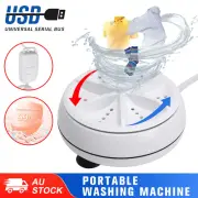 Portable Washing Machine Mini Washer USB Turbine For Travel Laundry Cleaning Kit