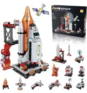 LEGO STEM Space Exploration Shuttle For 6-12 Years Old, 566 Pieces