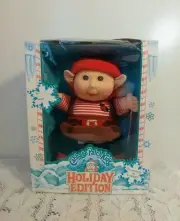 Vintage 1992 Cabbage Patch Kids Hasbro Kmart Holiday Edition Christmas Elf Doll