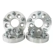 (4pc) 1" 5X100 to 5x112 Wheel Spacers Adapters M12x1.5 studs