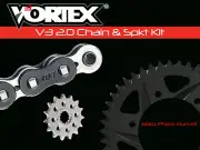 Vortex 520 Chain and Sprocket Kit 14-46 Tooth CK6258 For Suzuki SV650S 99-09