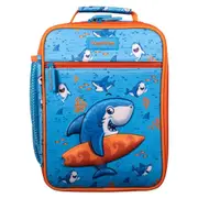 Avanti Yumyum 27cm Reusable Insulated Lunch Bag Storage w/Handle Surfing Sharkie