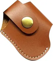 [VALICLUD] Wear Resistant Leather Cigarette Lighter Protector Sleeve Portable Waist Bag for Lighters Elegant Design for Outdoor Travel Multi Functional Accessory for Cards