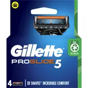 Gillette ProGlide Razor Blades Replacement Cartridges 4 pack