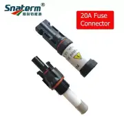 Solar Panel Connector IP67 1000V DC Male to Female In-line Fuse Holder Connector