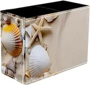Pen Holder,Pen Organizer for Desk,Beach Shell Ocean Seaside,Office Desk Accessories