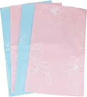 Ciieeo 4Pcs Floral Printed Pillowcases and Breathable Pillowslip for Nursery and Bedroom Dandelion and Flower Designs