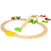 18pc Brio My First Train Railway Beginner Pack Kids/Toddler Educational Toy 18m+