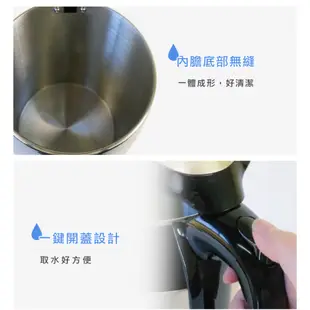 (福利品)SAMPO聲寶 1.5L雙層防燙不鏽鋼快煮壺 KP-SF15D