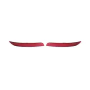 Rear Bumper Reflector 63147842955 63147842956 Left Right for BMW 5 Series F10 F18 2011-2016 Accessories, 2PCS Red