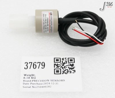 37679 PRECISION SENSORS TEFLON GAUGE PRESSURE SWITCH (NEW) P15M-20