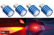 1157 2057 BAY15D 14W Red LED Replacement Fit Rear Side Marker Light Bulbs Q225 (for: Volvo)