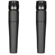 Shure SM57 Cardioid Dynamic Instrument Microphone (2-Pack)