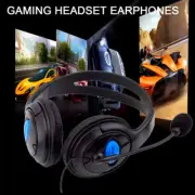 Gamer Headphones with Microphone For PS4 PC 3.5 mm Jack Wired Headphones
